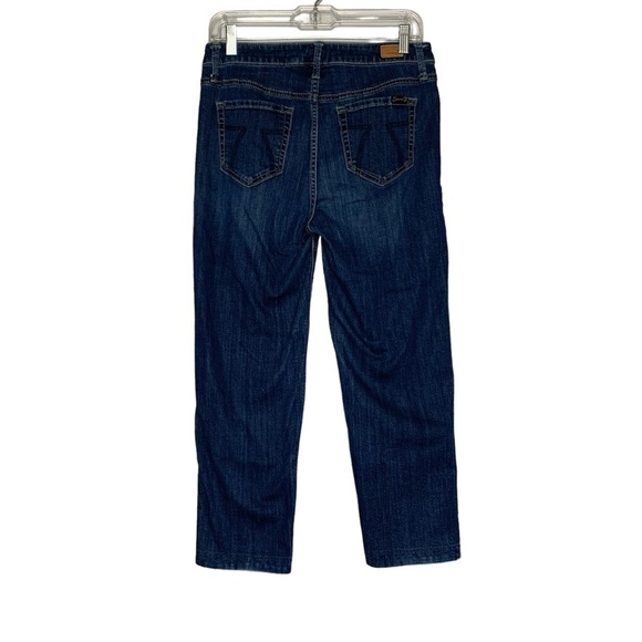 SEVEN7 Tower Straight‎ Crop Jeans dark wash. Size 4 - Picture 2 of 12